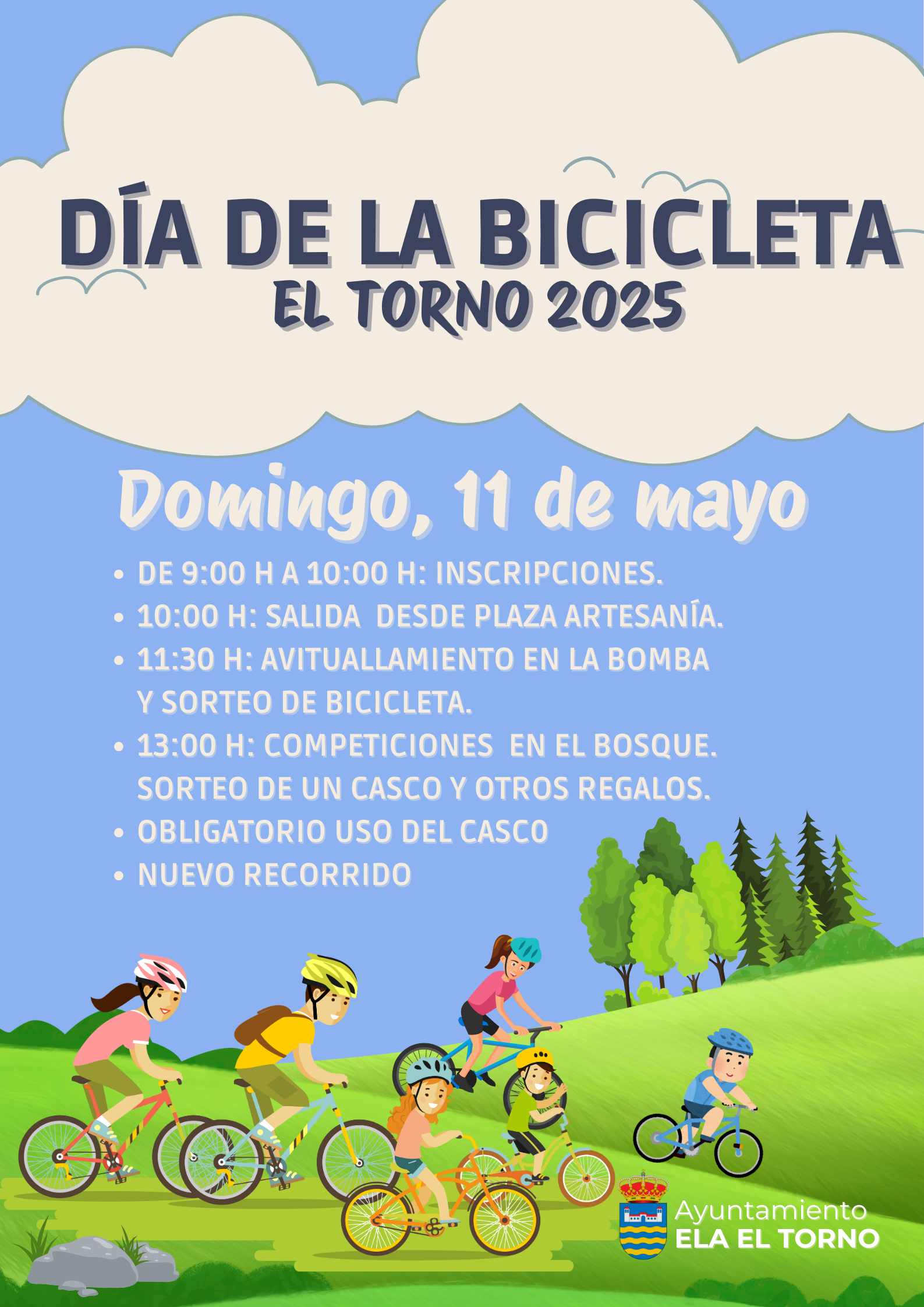 Día de la Bicicleta en El Torno