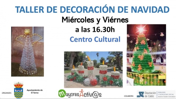 TALLER DE DECORACIÓN DE NAVIDAD