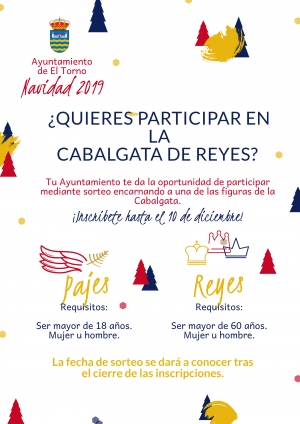 PARTICIPA EN LA CABALGATA DE REYES