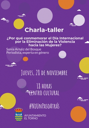 CHARLA #25N. ¿Por qué un día contra la Violencia de Género?